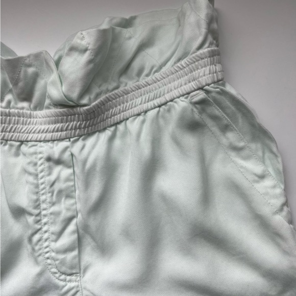 Wilfred • Mint Green Paper Bag Pull On Shorts - Picture 2 of 5